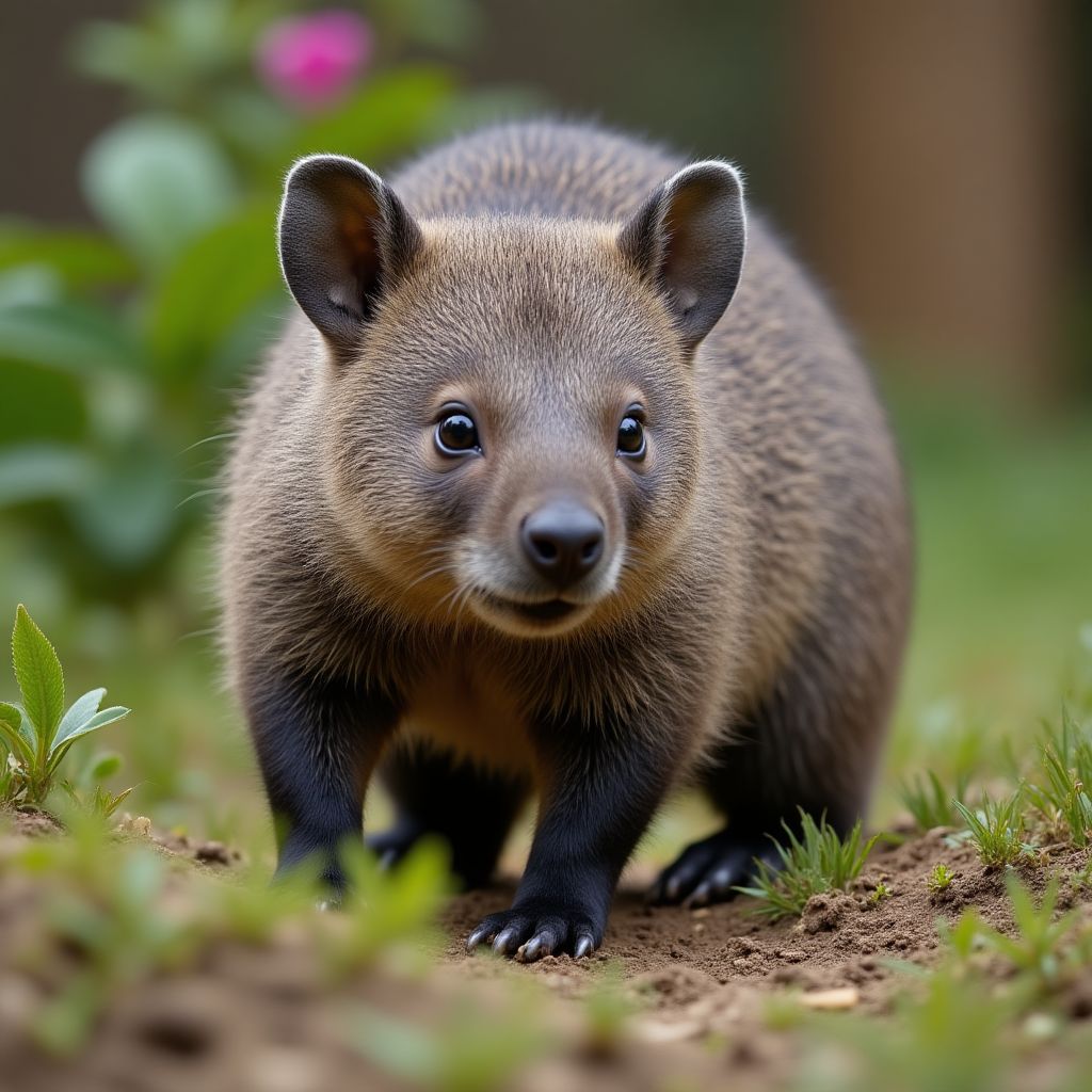 Rescued Wombat